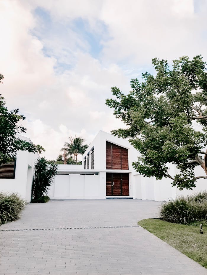 Pressure Washed driveway in Scottsdale